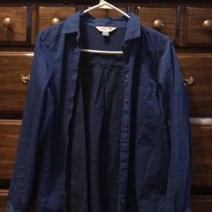 Dark denim old navy jacket